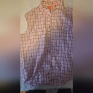 Hugo Boss sleeveless shirt